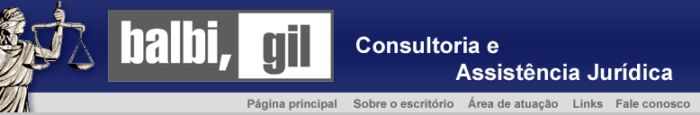 Balbi, Gil - Consultoria - Direito Comercial - Campos dos Goytacazes/RJ